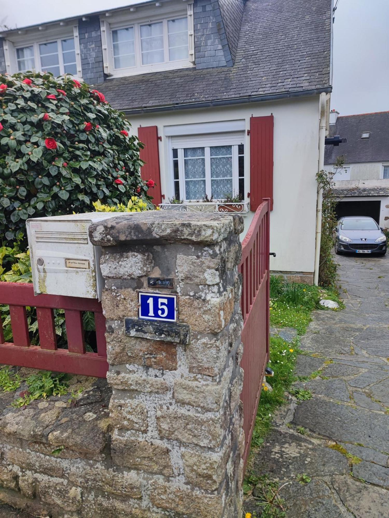 Chambre Double- Sdb Et Wc Prive Morlaix Exteriör bild